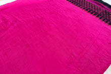 Load image into Gallery viewer, Fuchsia Pink Linen Sari