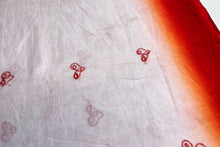 Load image into Gallery viewer, Molten Red Jamdani Sari