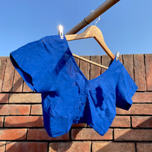 Load image into Gallery viewer, Dark Blue Blouse