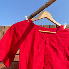 Load image into Gallery viewer, Red Rose Blouse