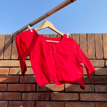 Load image into Gallery viewer, Red Rose Blouse