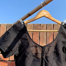 Load image into Gallery viewer, Black Coal Blouse