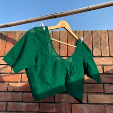 Load image into Gallery viewer, Dark Green Blouse