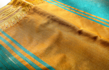 Load image into Gallery viewer, Seashore Banarasi Silk Sari