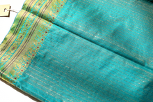 Load image into Gallery viewer, Seashore Banarasi Silk Sari