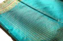 Load image into Gallery viewer, Seashore Banarasi Silk Sari
