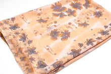 Load image into Gallery viewer, Peach Georgette Sari