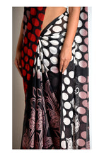 Load image into Gallery viewer, Red Polka Dots Sari