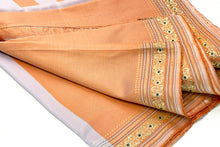 Load image into Gallery viewer, Peachy Pink Silk Sari