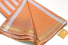 Load image into Gallery viewer, Peachy Pink Silk Sari