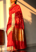 Load image into Gallery viewer, Laal Nazar Silk Sari
