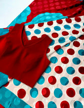 Load image into Gallery viewer, Drama Dots Silk Sari
