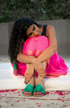 Load image into Gallery viewer, Hot Fuchsia Sari
