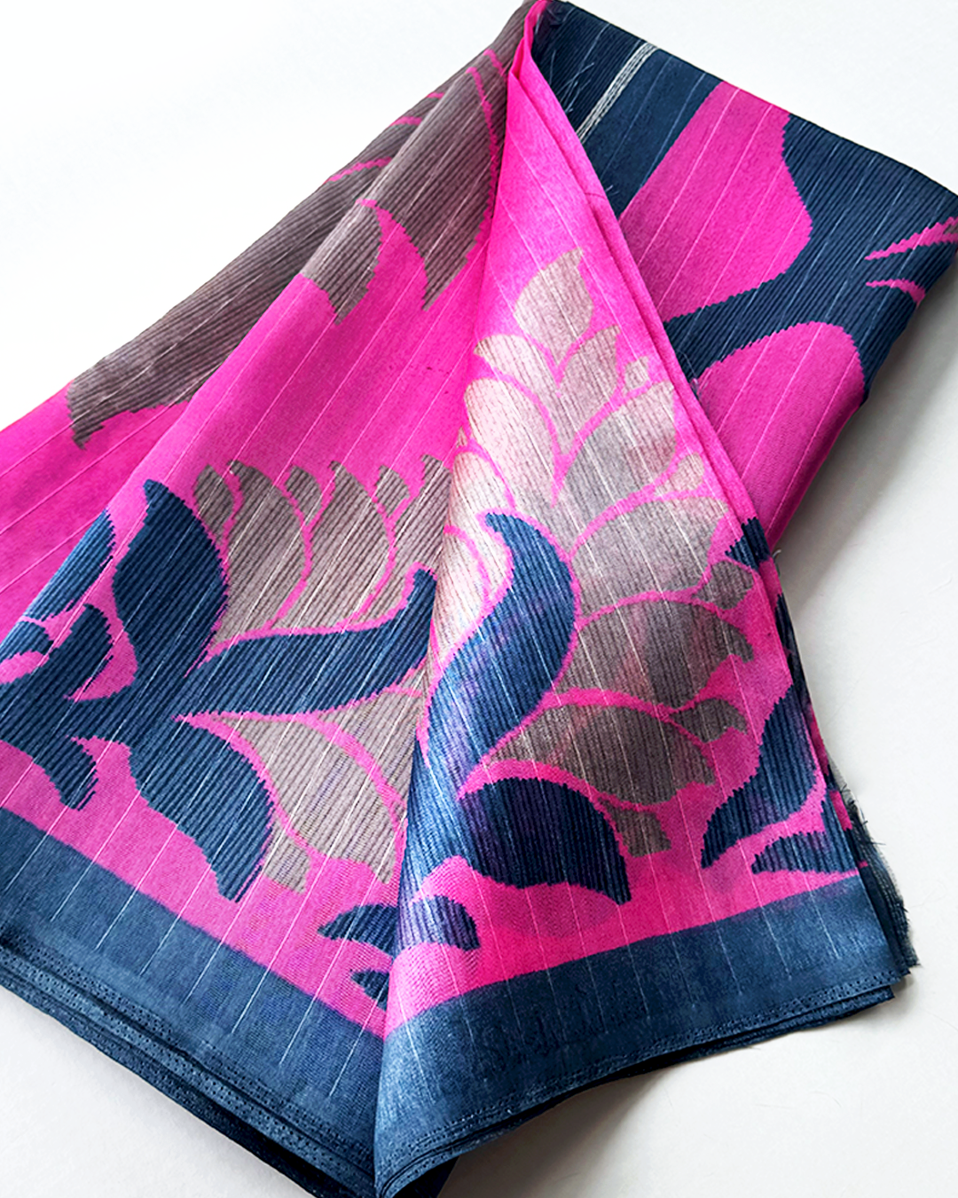 Pink Lotus Sari