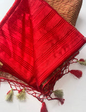 Load image into Gallery viewer, Golden Hour Khaki Sari
