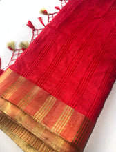 Load image into Gallery viewer, Golden Hour Khaki Sari
