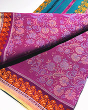 Load image into Gallery viewer, Ocean Rose Banarasi Sari
