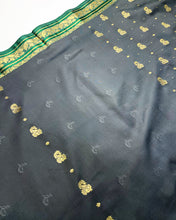 Load image into Gallery viewer, Antique Silver Banarasi Sari
