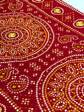 Load image into Gallery viewer, Wild Red Chunri Sari
