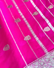 Load image into Gallery viewer, Persian Rose Pink Sari
