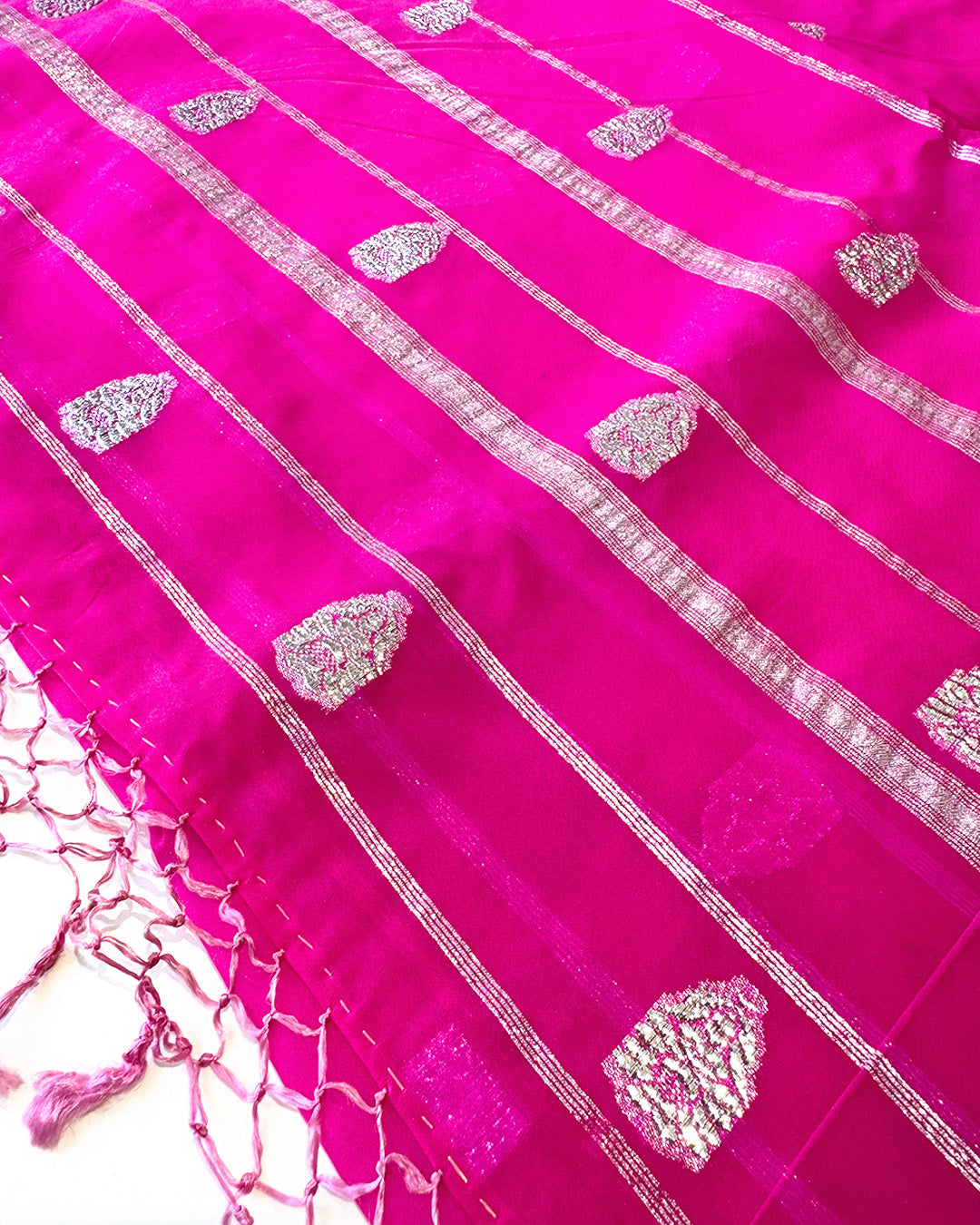 Persian Rose Pink Sari