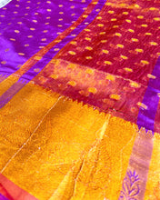 Load image into Gallery viewer, Dark Orchid Sari
