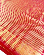 Load image into Gallery viewer, Golden Blitz Silk Sari
