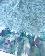 Load image into Gallery viewer, Teal Forest Sari
