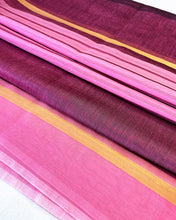 Load image into Gallery viewer, Pink Panther Cotton Sari
