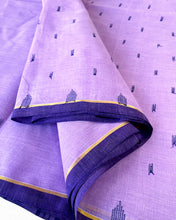 Load image into Gallery viewer, Lavender Veil Cotton Sari
