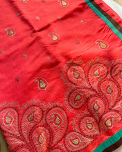Load image into Gallery viewer, Tart Orange Sari
