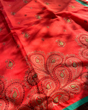 Load image into Gallery viewer, Tart Orange Sari
