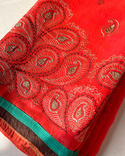 Load image into Gallery viewer, Tart Orange Sari
