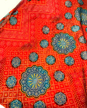 Load image into Gallery viewer, Bright Orange Chunri Sari
