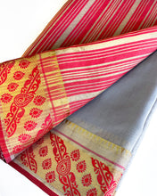 Load image into Gallery viewer, Sterling Gray Sari
