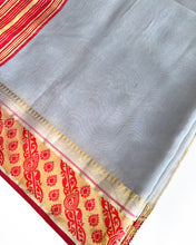 Load image into Gallery viewer, Sterling Gray Sari
