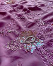 Load image into Gallery viewer, Razzmic Chiffon Sari
