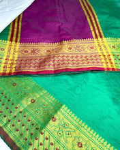 Load image into Gallery viewer, Parrot Green Sari
