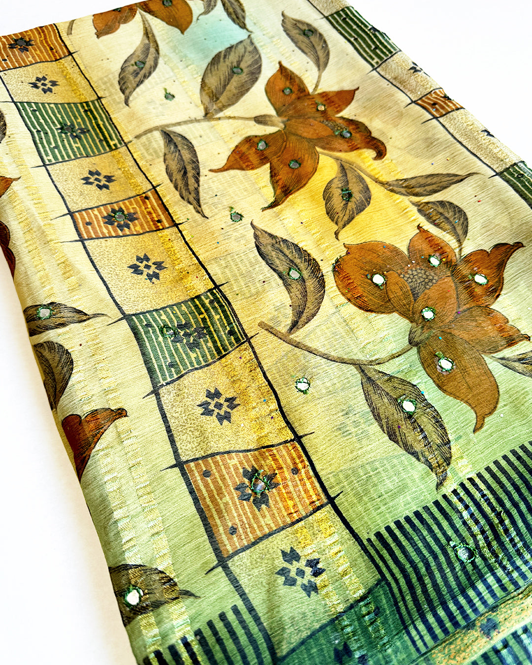Garden Confetti Sari