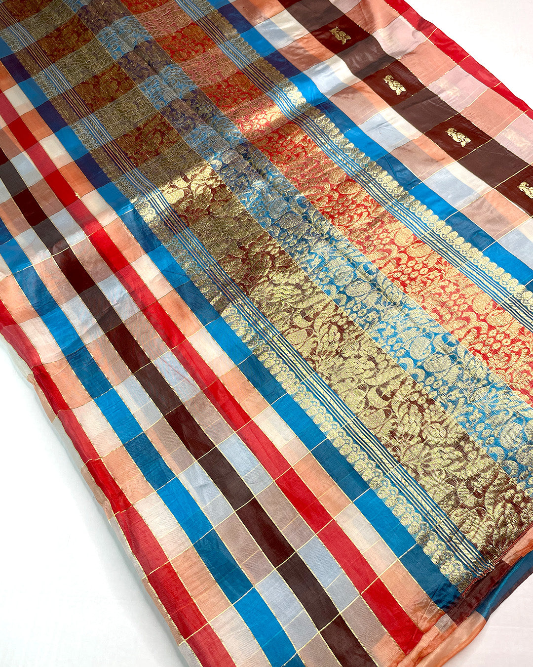 Wanderlust Tissue Silk Sari