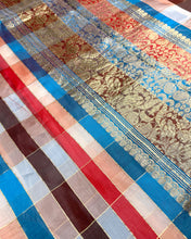 Load image into Gallery viewer, Wanderlust Tissue Silk Sari

