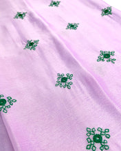 Load image into Gallery viewer, Breezy Lavender Chiffon Sari
