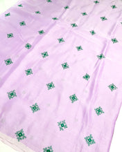Load image into Gallery viewer, Breezy Lavender Chiffon Sari
