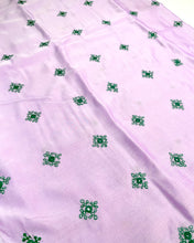 Load image into Gallery viewer, Breezy Lavender Chiffon Sari
