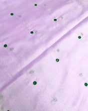 Load image into Gallery viewer, Breezy Lavender Chiffon Sari
