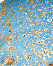 Load image into Gallery viewer, Maya Blue Silk Sari

