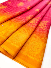 Load image into Gallery viewer, Sky Blush Ombre Sari
