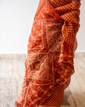 Load image into Gallery viewer, Spiced Dusk Sari

