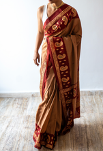 Load image into Gallery viewer, Earthen Glow Silk Sari
