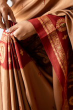 Load image into Gallery viewer, Earthen Glow Silk Sari
